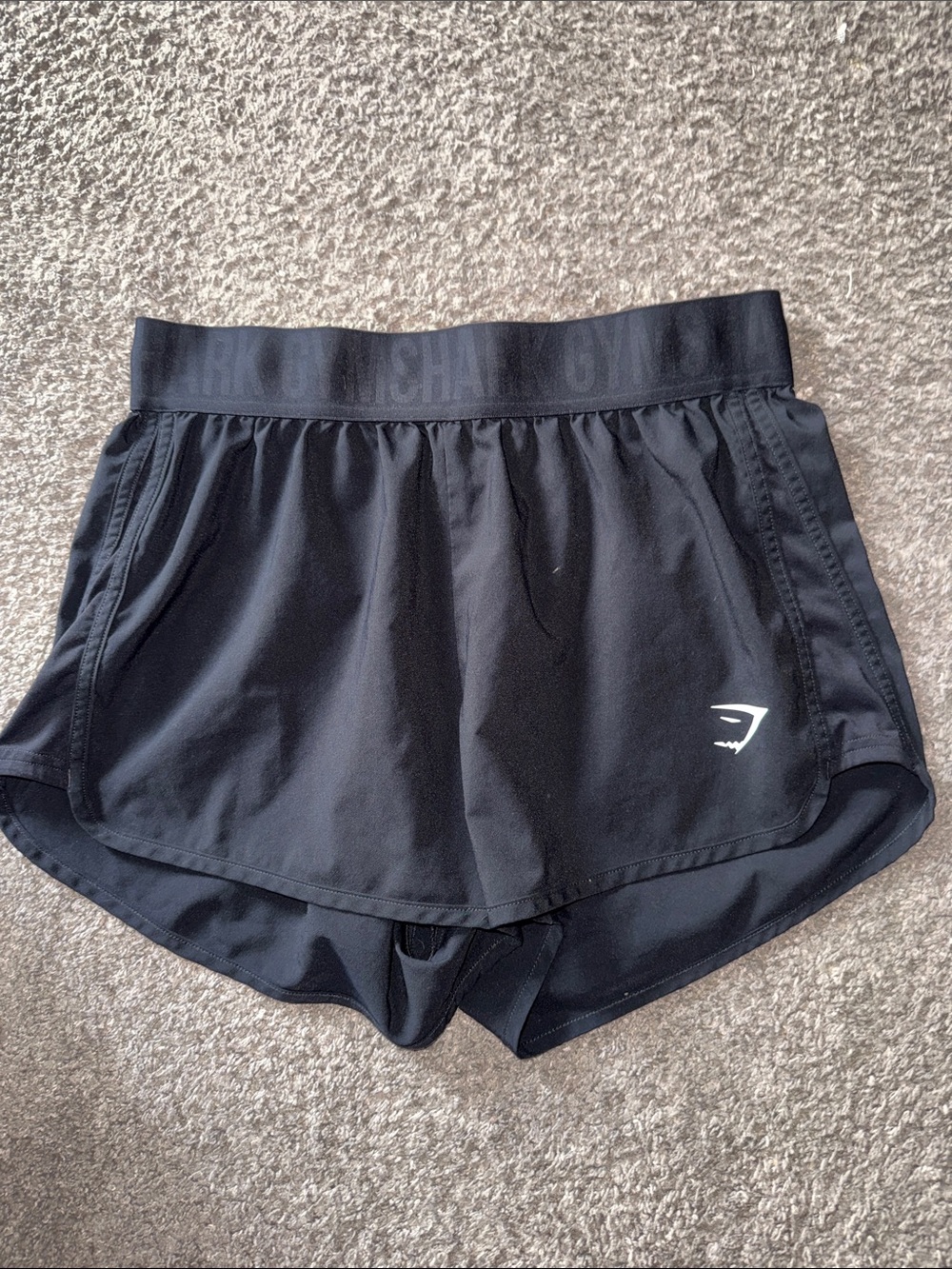 Gymshark Black Women’s Athletic Running Shorts